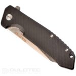 Cuțit pliant Dulotec K252 – mâner din polimer G10 și oțel pentru unelte D2 » Lanternaputernica.RO