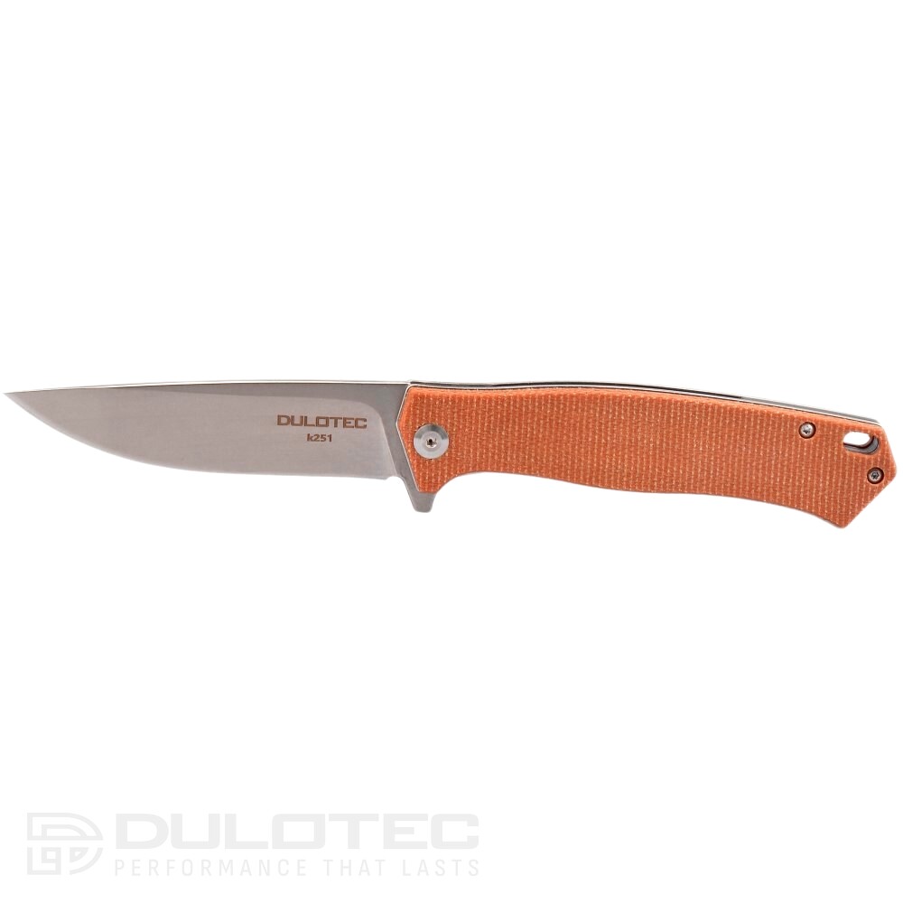 Cuțit pliant Dulotec K251-BR – mâner din Micarta și oțel pentru unelte D2 » Lanternaputernica.RO Cuțit pliant Dulotec K251-BR – mâner din Micarta și oțel pentru unelte D2 » Lanternaputernica.RO
