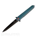 Cuțit pliant Dulotec K254-BL – mâner din Micarta și oțel inoxidabil 8Cr » Lanternaputernica.RO