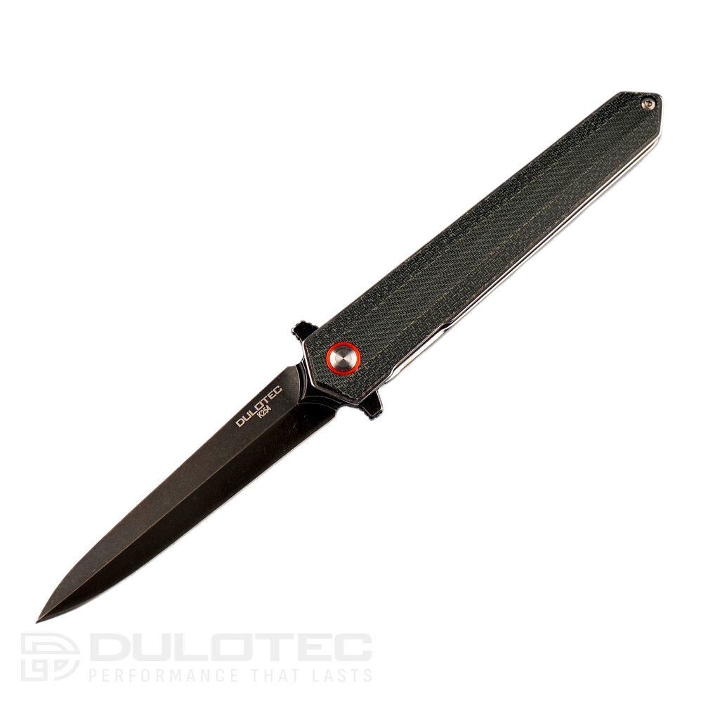 Cuțit pliant Dulotec K254-BK – mâner din Micarta și oțel inoxidabil 8Cr » Lanternaputernica.RO Cuțit pliant Dulotec K254-BK – mâner din Micarta și oțel inoxidabil 8Cr » Lanternaputernica.RO