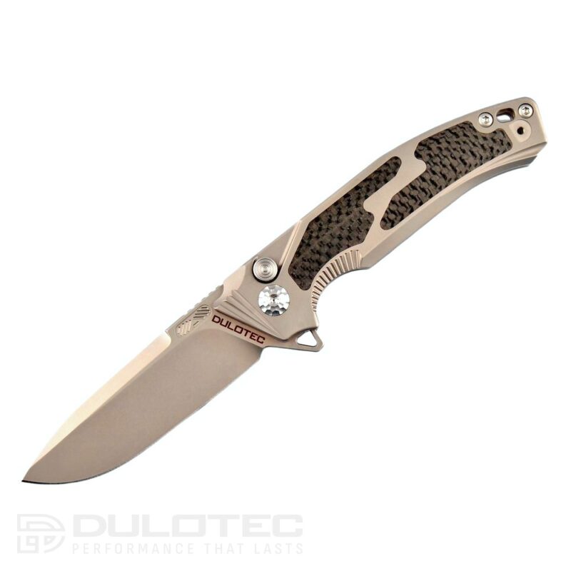 Cuțit pliabil din titan Dulotec Leo - K903 » Lanternaputernica.RO