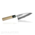 Cuțit de bucătărie Fuji Cutlery Ryutoku Deba FC-572 cu mâner din lemn de magnolie » Lanternaputernica.RO