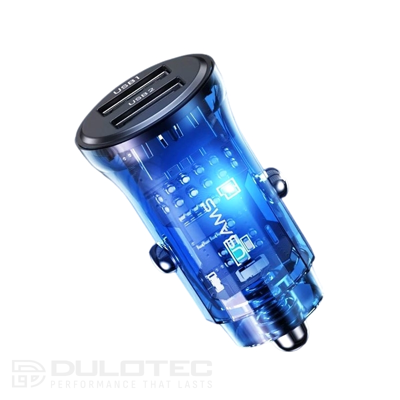 Încărcător auto, USAMS US-CC162 C31 15 W, 2 ieșiri A+A CC162CC01 » Lanternaputernica.RO