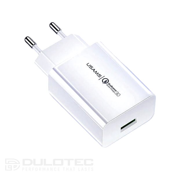 Adaptor de alimentare, USAMS T22 QC3.0 - CC83TC01 » Lanternaputernica.RO