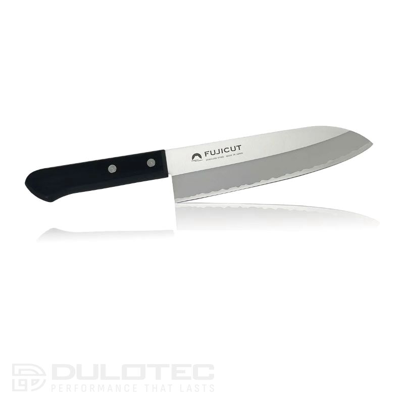 Cuțit de bucătărie Santoku Fuji Cutlery, 165 mm, FC-1621 » Lanternaputernica.RO