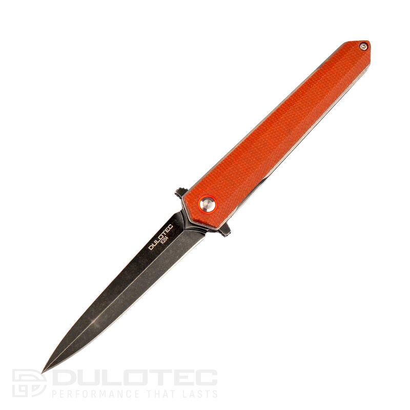 Cuțit pliant Dulotec K254-BR – mâner din Micarta și oțel inoxidabil 8Cr » Lanternaputernica.RO