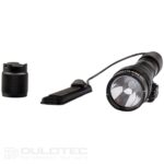 Lanterna Dulotec G20 pentru carabină, cu declanșator rapid și silențios, livrată împreună cu accesoriile de montare, bateria și încărcătorul » Lanternaputernica.RO