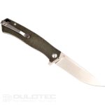 Cuțit pliant Dulotec K251-BK – mâner din Micarta și oțel pentru unelte D2 » Lanternaputernica.RO