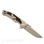 Cuțit pliabil din titan Dulotec Leo - K903 » Lanternaputernica.RO