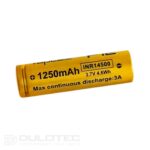 Baterie Vapcell 14500 F12, 1250 mAh, 3 A » Lanternaputernica.RO