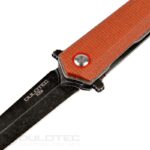 Cuțit pliant Dulotec K254-BR – mâner din Micarta și oțel inoxidabil 8Cr » Lanternaputernica.RO