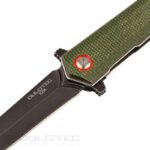Cuțit pliant Dulotec K254-GN – mâner din Micarta și oțel inoxidabil 8Cr » Lanternaputernica.RO