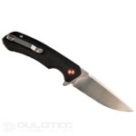 Cuțit pliant Dulotec K257 – mâner din G10 și lamă din oțel de unelte D2 » Lanternaputernica.RO