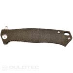 Cuțit pliant Dulotec K251-BK – mâner din Micarta și oțel pentru unelte D2 » Lanternaputernica.RO
