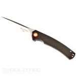 Cuțit pliant Dulotec K250-BK – mâner din Micarta și oțel de scule D2 » Lanternaputernica.RO