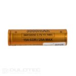 Baterie Vapcell J30 18650, 3000 mAh, 15 A/25 A » Lanternaputernica.RO