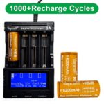 Baterie Vapcell 26650 K62 de 6200 mAh, 15 A, cu polul pozitiv proeminent » Lanternaputernica.RO