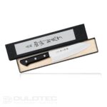 Cuțit Santoku Tojiro DP Damascus, 170 mm, F-331 – VG10 – laminat cu 37 de straturi » Lanternaputernica.RO