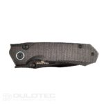Cuțit pliant Dulotec K262-BK cu mâner din Micarta și lamă din oțel inoxidabil 14C28N » Lanternaputernica.RO