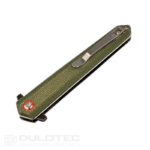 Cuțit pliant Dulotec K254-GN – mâner din Micarta și oțel inoxidabil 8Cr » Lanternaputernica.RO
