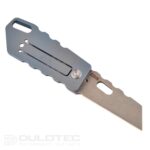 Cuțit pliabil din titan Dulotec K906 – Albastru » Lanternaputernica.RO