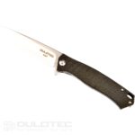 Cuțit pliant Dulotec K251-BK – mâner din Micarta și oțel pentru unelte D2 » Lanternaputernica.RO