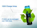 Baterie Vapcell P1422A 14500 AA de 2250 mAh și 1,5 V, cu sistem de protecție și încărcare prin USB-C » Lanternaputernica.RO