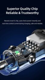 Încărcător auto, USAMS US-CC162 C31 15 W, 2 ieșiri A+A CC162CC01 » Lanternaputernica.RO