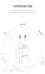 Adaptor de alimentare de rețea, USAMS T18 - CC075TC01 » Lanternaputernica.RO