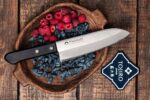 Cuțit de bucătărie Santoku Fuji Cutlery, 165 mm, FC-1621 » Lanternaputernica.RO