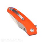 Cuțit pliant Dulotec K263-OR cu mâner din G10 și lamă din oțel D2 » Lanternaputernica.RO