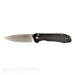 Cuțit pliant Dulotec K259 cu lamă în formă de frunză – mâner din G10 și oțel D2 » Lanternaputernica.RO