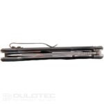 Cuțit pliant Dulotec K252 – mâner din polimer G10 și oțel pentru unelte D2 » Lanternaputernica.RO