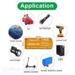 Baterie Vapcell 26650 K62 de 6200 mAh, 15 A, cu polul pozitiv proeminent » Lanternaputernica.RO