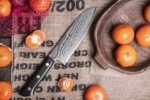 Cuțit Santoku Tojiro DP Damascus, 170 mm, F-331 – VG10 – laminat cu 37 de straturi » Lanternaputernica.RO