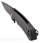 Cuțit pliant Dulotec K257-BK – mâner din G10 și lamă din oțel de scule D2 » Lanternaputernica.RO