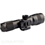 Lanterna Dulotec G20 pentru carabină, cu declanșator rapid și silențios, livrată împreună cu accesoriile de montare, bateria și încărcătorul » Lanternaputernica.RO