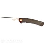 Cuțit pliant Dulotec K250-BK – mâner din Micarta și oțel de scule D2 » Lanternaputernica.RO