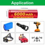 Baterie Vapcell F60 21700, 6000 mAh, 12,5 A » Lanternaputernica.RO