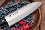 Cuțit de bucătărie Santoku Fuji Cutlery, 165 mm, FC-1621 » Lanternaputernica.RO
