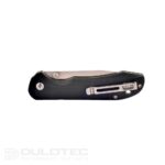 Cuțit pliant Dulotec K259 cu lamă în formă de frunză – mâner din G10 și oțel D2 » Lanternaputernica.RO
