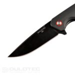 Cuțit pliant Dulotec K257-BK – mâner din G10 și lamă din oțel de scule D2 » Lanternaputernica.RO