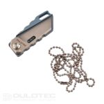 Cuțit pliabil din titan Dulotec K906 – Albastru » Lanternaputernica.RO