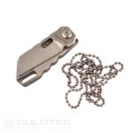 Cuțit pliabil din titan Dulotec K906 – Gri » Lanternaputernica.RO