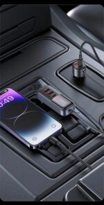 Încărcător auto, USAMS S-CC213 C40 165 W, 2 USB-C + 3 USB-A PPS, 5 ieșiri CC213CC01 » Lanternaputernica.RO