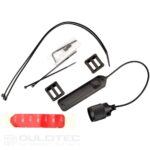 Lanterna Dulotec G20 pentru carabină, cu declanșator rapid și silențios, livrată împreună cu accesoriile de montare, bateria și încărcătorul » Lanternaputernica.RO
