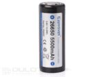Baterie Keeppower 26650 de 5500 mAh cu protecție împotriva descărcării excesive » Lanternaputernica.RO