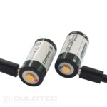 Baterie Keeppower RCR123A de 1000 mAh cu sistem de protecție și încărcare prin micro USB » Lanternaputernica.RO