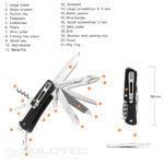 Instrument multifuncțional Ruike M61-B cu cuțit » Lanternaputernica.RO