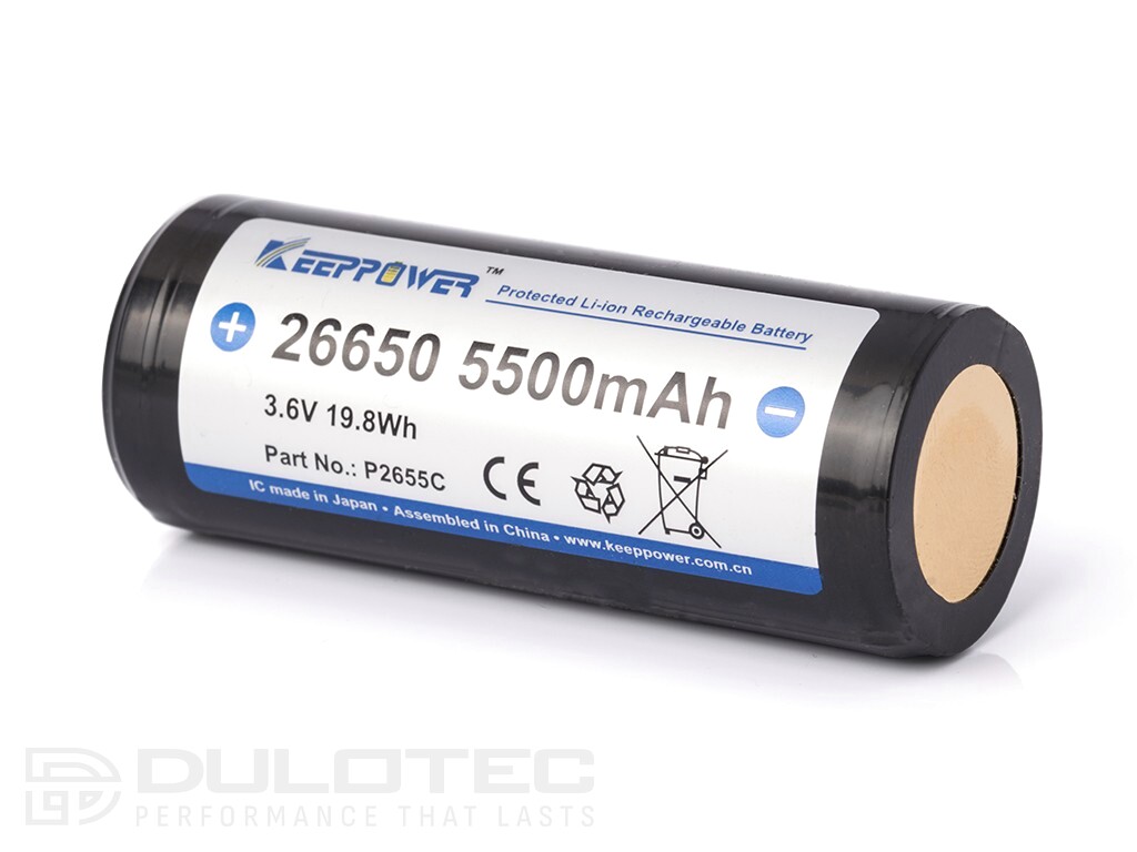 Baterie Keeppower 26650 de 5500 mAh cu protecție împotriva descărcării excesive » Lanternaputernica.RO Baterie Keeppower 26650 de 5500 mAh cu protecție împotriva descărcării excesive » Lanternaputernica.RO